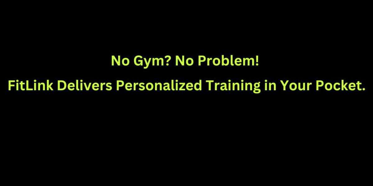 No Gym? No Problem! FitLink Delivers Personalized Training in Your Pocket.