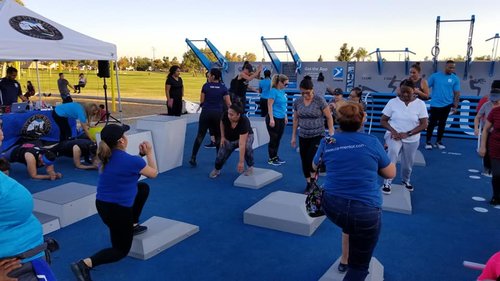 Fitness Court at Paragon Park